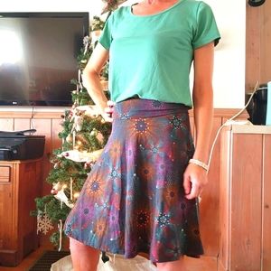 LuLaRoe Patterned Skirt